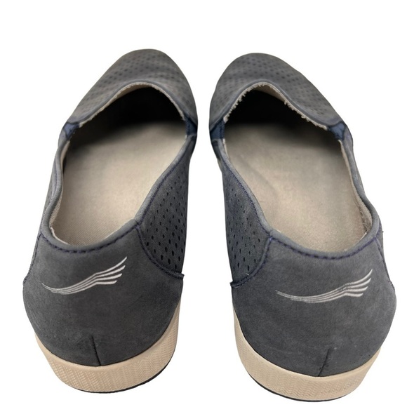 Dansko Odina Navy Blue Nubuck Vented Leather Comfort Slip On Shoes Size 39 8.5 - Picture 8 of 14